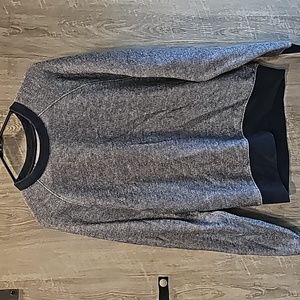 J.Crew men's Medium crewneck sweater in a heather/navy color